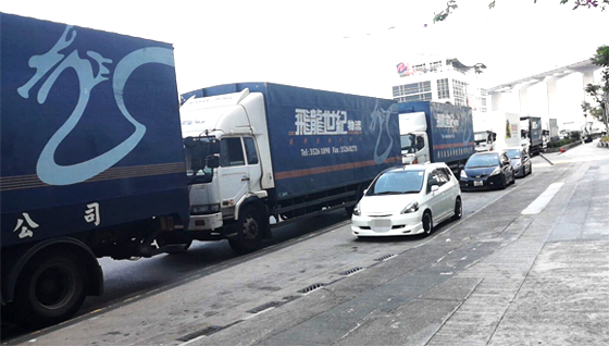 深圳香港的公路卡车运输